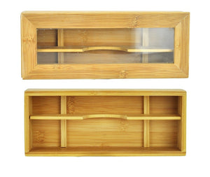 Utensil Case, Wood Design, Tabletop - eKitchenary